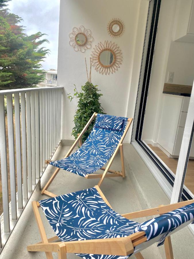 Appartement résidence Le Goulvars-plage du Goviro Quiberon Exterior foto