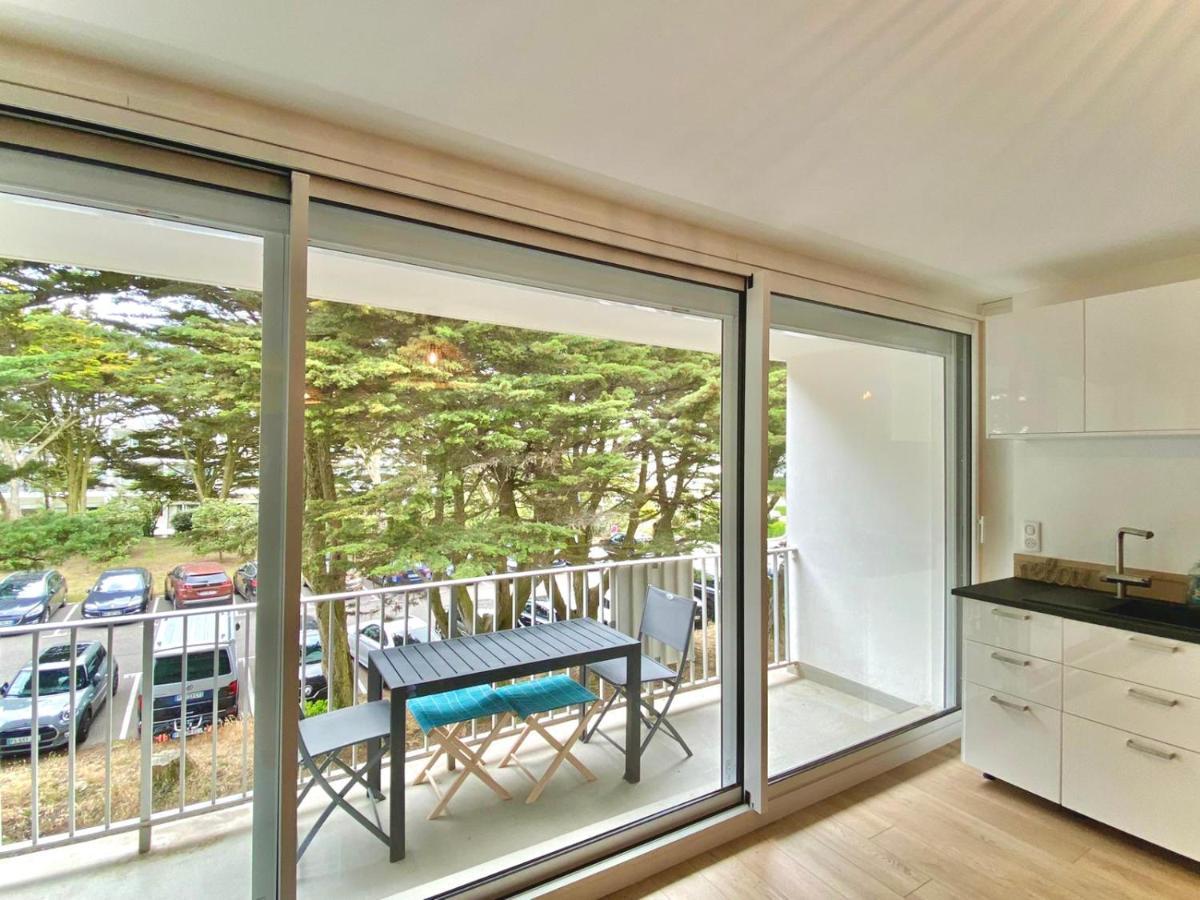 Appartement résidence Le Goulvars-plage du Goviro Quiberon Exterior foto